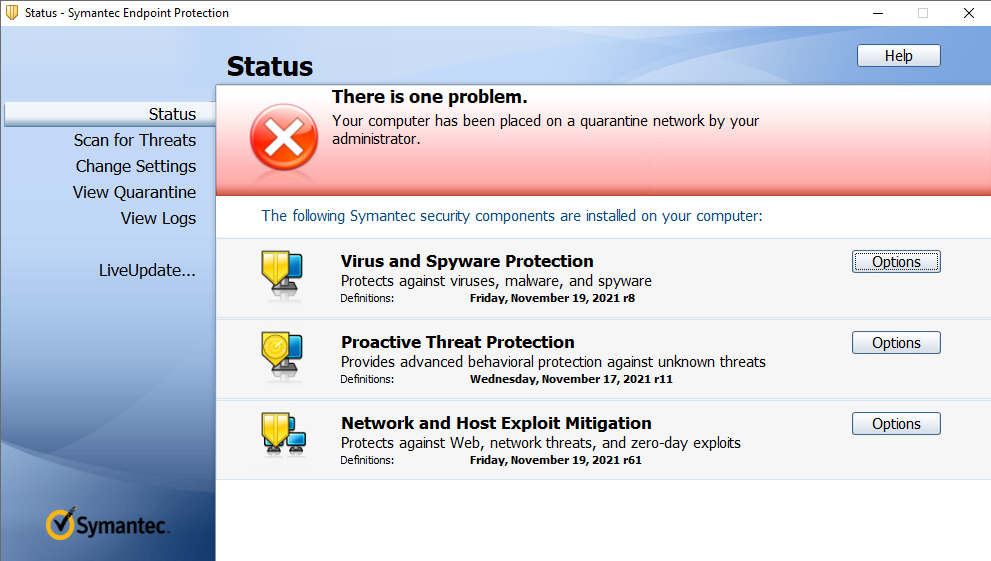 Isolated device message